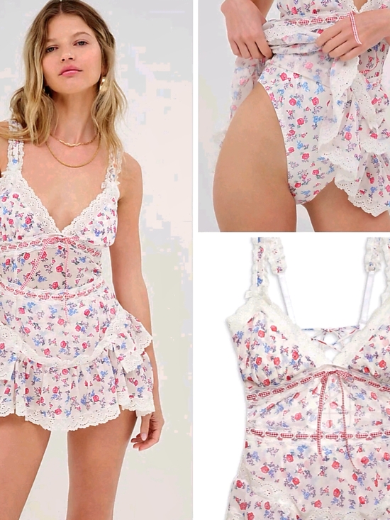 For Love And Lemons Dresses & Skirts - For Love And Lemons Ditsy Day Festival Dress New With Tags!